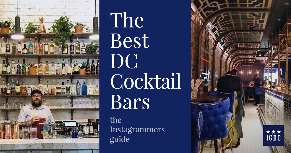 The 14 Best Cocktail Bars in DC: the Instagrammers Guide